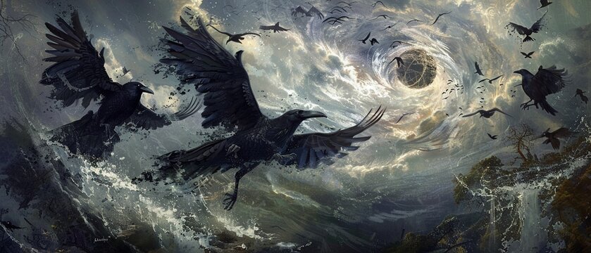 Morrigan  Celtic mythology   The Morrigan goddess of fate