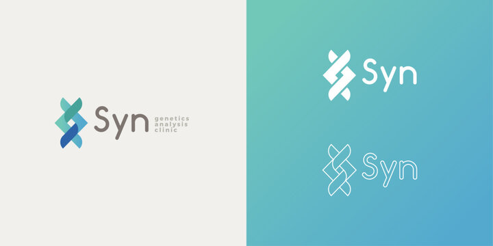 Arrow symbols logo design for genetics, medical or even logistics businesses