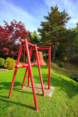 Fototapeta premium Red ritual torii