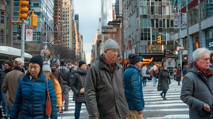 Candid Intersection Stories - obrazy, fototapety, plakaty