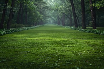 Obraz premium Bright spring greenery nature professional photography