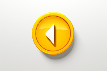 Yellow button with white arrow pointing to left