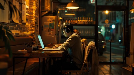 Freelancer at Remote Work Caf&eacute;