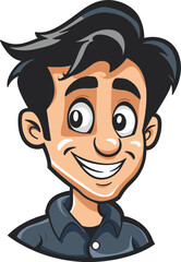 Fototapeta premium Creative Man Vector Art