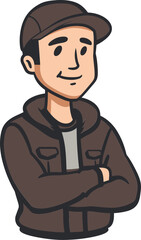 Artistic Man Vector Design