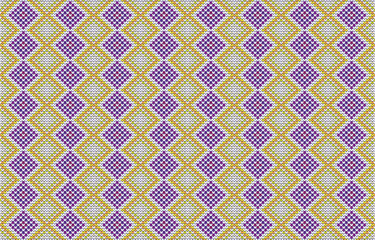 Seamless Textures with ethnic patterns. Navajo geometric abstract print. Decorative decoration with a rustic feel. The design is inspired by Native Americans. Colors are black and white.