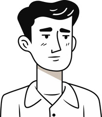 Dapper Man Vector Illustration