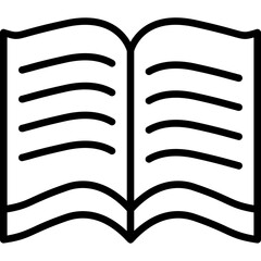 Open Book Icon