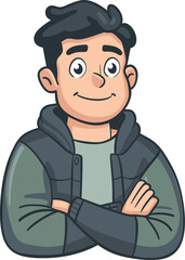 Fit Man Vector Concept