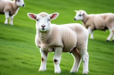 Obraz premium sheep and lamb