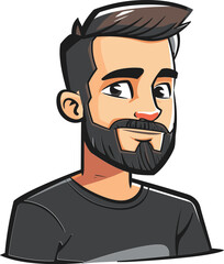 Confident Businessman Vector Design