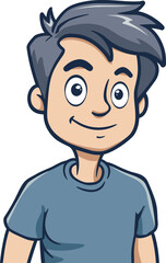 Thrill Seeker Man Vector Silhouette