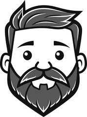 Organic Farming Advocate Man Vector Graphic