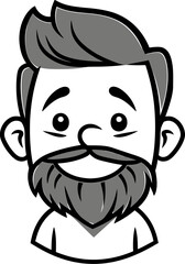 Sustainable Living Advocate Man Vector Design