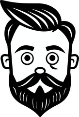 Fitness Trainer Man Vector Graphic