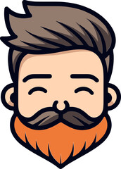 Retro Gamer Man Vector Concept