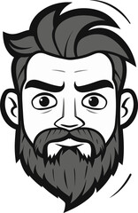 Entrepreneurial Spirit Man Vector Portrait