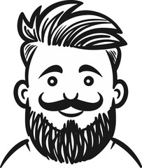 Environmental Conservationist Man Vector Silhouette