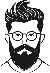 Wellness Advocate Man Vector Portrait