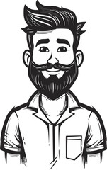 Environmental Conservation Man Vector Silhouette