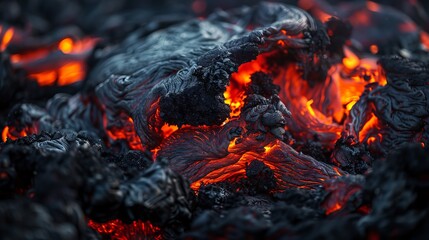 Volcanic Lava Detail