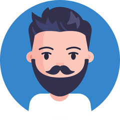 A classic symbol of masculinity, the Beard icon represents timeless grooming traditions and the art of sculpting facial hair to perfection.