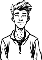 Environmental Conservation Activism Awareness Nature Preservation Eco-Friendly Man Vector Silhouette