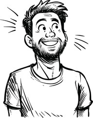 Fitness Gym Workout Training Exercise Lifestyle Health Fitness Wellness Man Vector Graphic