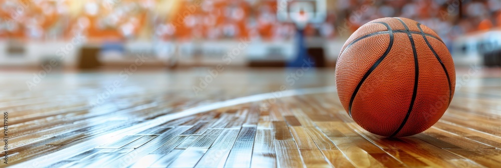 Poster dynamic sports abstract background with blurred effect and copy space for advertising text placement