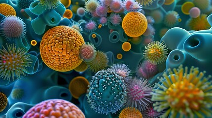 Pollen Grains Microscopy