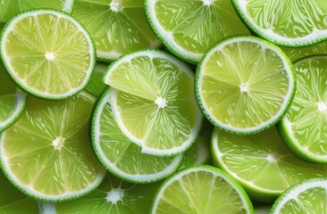 lime slices background