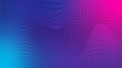 abstract background with lines.Abstract pink purple background with waves. 3D spatial background. Vector background for use in music, digital, web, technology, modern
