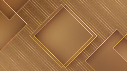 background with gold.
Geometric gold brown background with space for text or logo
