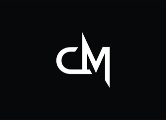 CO Monogram Letter  Logo Design vector template