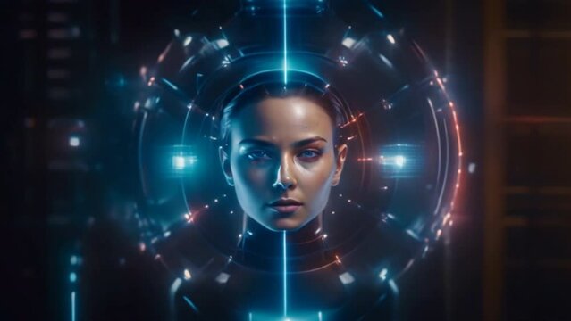 Facial recognition system with facial recognition interface and 3D scanning.