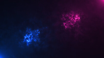 abstract dark background with particles