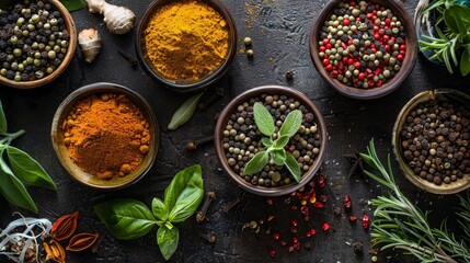 Culinary Spices in Natural Symmetry