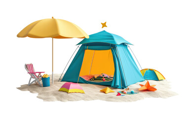 Shoreline Shelter: Beach Tent for Leisure