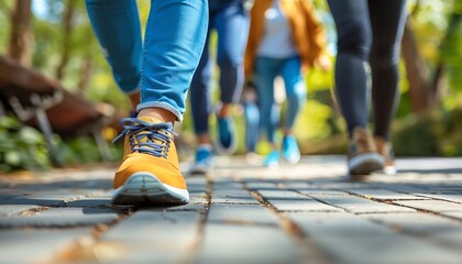 Refreshing Walking Meetings, Office Workers Embrace Nature