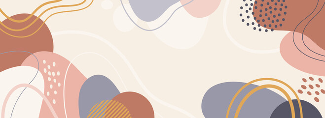 Design banner frame background .Colorful poster background vector illustration