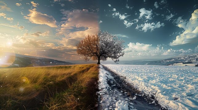 Spring Equinox Conceptual Scene