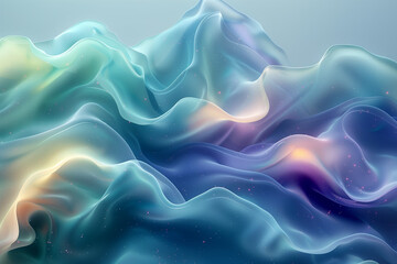 Obraz premium abstract blue subtle background wallpaper in the style of ambient blue digital designs