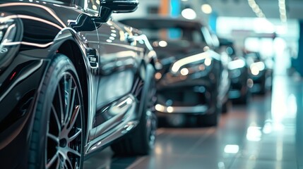 Luxury Cars Showroom Display