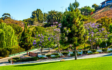  Park in the old town.