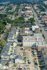 Aerial View of Buffalo City New York