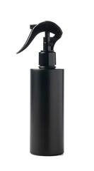 Blank cosmetic bottle isolated on white background