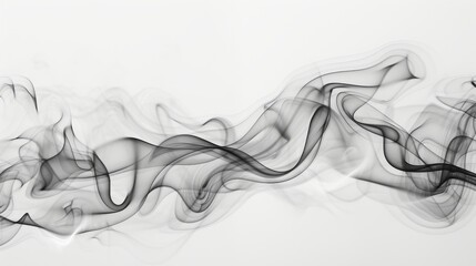 Monochrome Smoke Art - 761439649