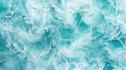 Ocean Foam Abstract