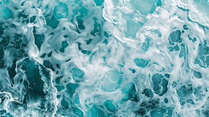 Obraz premium Ocean Foam Abstract