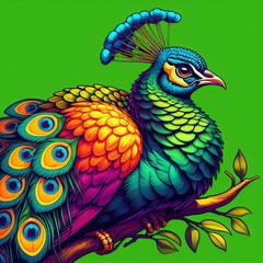 Obraz premium peacock